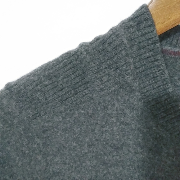 Banana Republic S Gray Wool Pullover Sweater - Picture 3 of 7